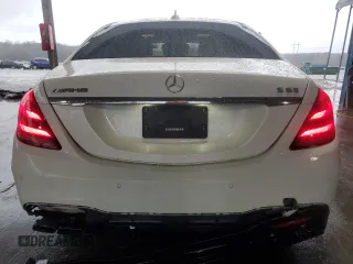 2018 Mercedes-Benz S 63 AMG with VIN WDDUG8JB2JA343602, listed as a Copart auction lot 84506804 with 103,928 mi miles and Salvage title. Bid and sale history available at DreamBid. Image 6.