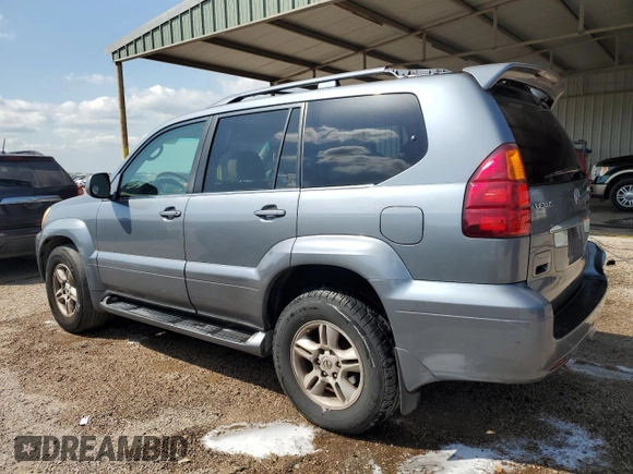 2004 Lexus GX 470 with VIN JTJBT20X640036996, listed as a Copart auction lot 52986205 with 218,217 mi miles and Clean Title. Bid and sale history available at DreamBid. Image 2.