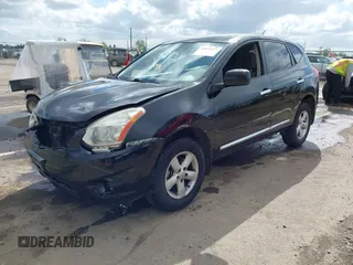 2013 Nissan Rogue S with VIN JN8AS5MT2DW552509, listed as a IAAI auction lot 41935057 with 151,097 mi miles. Bid and sale history available at carsss.com. Image 2.