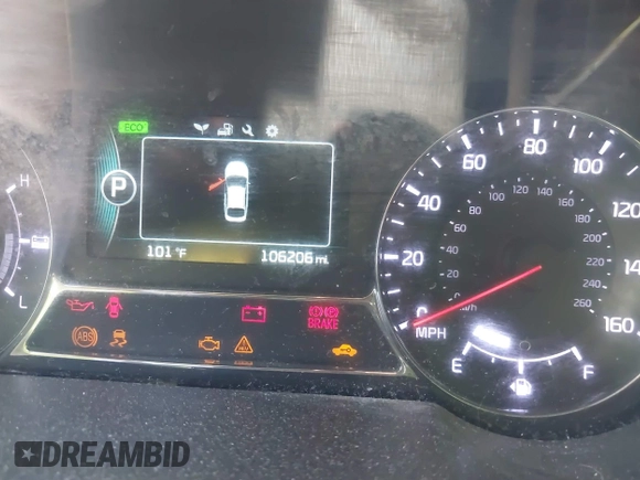 2014 Kia Optima LX with VIN KNAGM4AD7E5065723, listed as a IAAI auction lot 42551879 with 106,206 mi miles and . Bid and sale history available at DreamBid. Image 7.