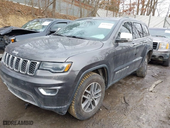 2019 Jeep Grand Cherokee Limited with VIN 1C4RJFBG8KC782907, listed as a IAAI auction lot 41476468 with 64,184 mi miles. Bid and sale history available at carsss.com. Image 2.