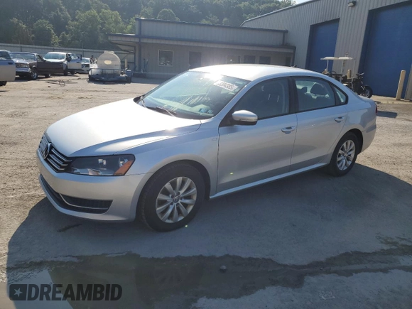 2015 Volkswagen Passat Wolfsburg Edition with VIN 1VWAT7A38FC076440, listed as a Copart auction lot 63204385 with 86,831 mi miles and Salvage title. Bid and sale history available at DreamBid. Image 1.