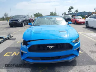 2022 Ford Mustang EcoBoost with VIN 1FATP8UH7N5124791, listed as a IAAI auction lot 41810238 with 57,185 mi miles. Bid and sale history available at carsss.com. Image 13.