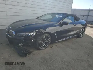 2024 BMW 8 Series 840i with VIN WBADZ2C00RCR68994, listed as a Copart auction lot 79718594 with Not Provided miles and Clean Title. Bid and sale history available at carsss.com. Image 1.