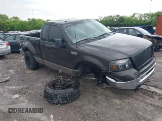 2006 Ford F-150 STX with VIN 1FTRF04W86KB04740, listed as a IAAI auction lot 42112621 with 184,375 mi miles and . Bid and sale history available at DreamBid. Image 1.