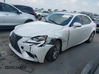 2016 Lexus IS 200t with VIN JTHBA1D21G5035407, listed as a IAAI auction lot 42149743 with 94,597 mi miles and . Bid and sale history available at DreamBid. Image 2.
