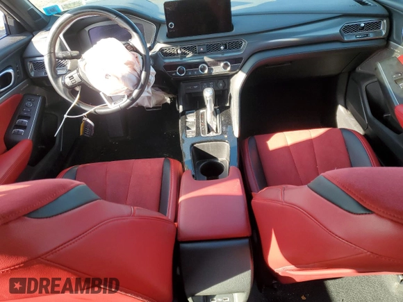 2023 Acura Integra Technology with VIN 19UDE4H68PA003169, listed as a Copart auction lot 50195695 with 19,041 mi miles and Salvage Title. Bid and sale history available at DreamBid. Image 8.