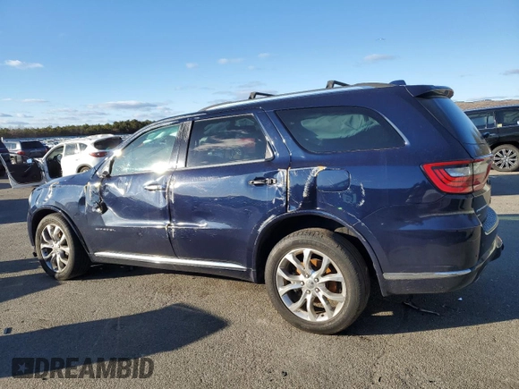 2017 Dodge Durango Citadel with VIN 1C4SDJET6HC814038, listed as a Copart auction lot 87161664 with 80,874 mi miles and Salvage Title. Bid and sale history available at DreamBid. Image 2.