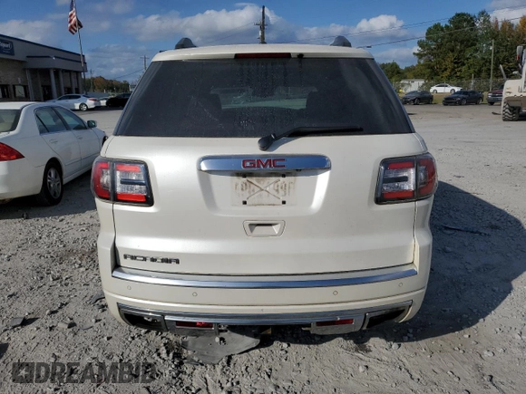 2015 GMC Acadia Denali with VIN 1GKKRTKD9FJ321879, listed as a Copart auction lot 78372804 with 136,087 mi miles and Salvage Title. Bid and sale history available at carsss.com. Image 6.