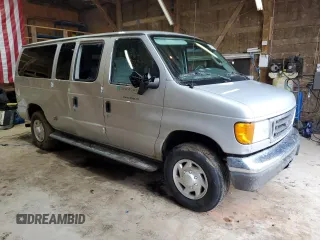 2006 Ford Econoline Passenger XL with VIN 1FBNE31L66HA25436, listed as a Copart auction lot 50935865 with 105,365 mi miles and Clean Title. Bid and sale history available at carsss.com. Image 4.