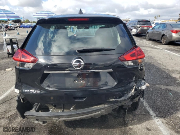 2018 Nissan Rogue S with VIN KNMAT2MT1JP561148, listed as a Copart auction lot 45331485 with 97,752 mi miles and Salvage Title. Bid and sale history available at carsss.com. Image 6.