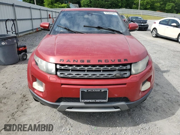 2013 Land Rover Range Rover Evoque Pure Plus with VIN SALVP2BG3DH813811, listed as a Copart auction lot 57593345 with 123,993 mi miles and Clean title. Bid and sale history available at DreamBid. Image 5.