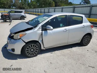 2014 Toyota Yaris L with VIN VNKKTUD39EA000339, listed as a Copart auction lot 52864255 with 78,777 mi miles and Salvage Title. Bid and sale history available at carsss.com. Image 1.