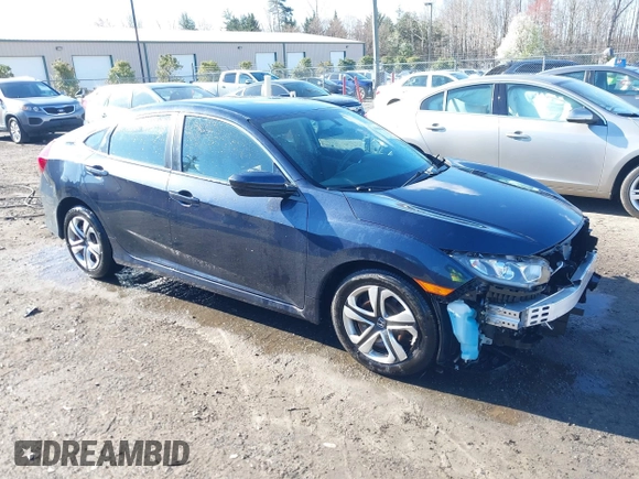 2017 Honda Civic LX with VIN 19XFC2F52HE069033, listed as a IAAI auction lot 41866390 with 68,050 mi miles and . Bid and sale history available at DreamBid. Image 1.