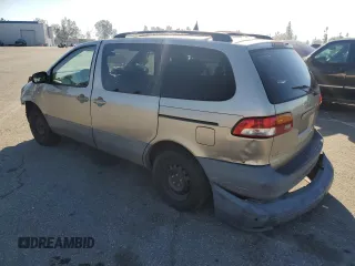 2002 Toyota Sienna CE with VIN 4T3ZF19C72U491366, listed as a Copart auction lot 50246145 with 130,795 mi miles and Salvage Title. Bid and sale history available at carsss.com. Image 2.