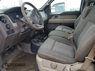 2009 Ford F-150 STX with VIN 1FTRF04W49KB36525, listed as a Copart auction lot 47117575 with 106,291 mi miles and Salvage title. Bid and sale history available at DreamBid. Image 7.