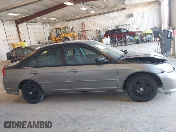 2005 Honda Civic with VIN JHMES96615S020610, listed as a IAAI auction lot 42098993 with 135,778 mi miles and . Bid and sale history available at DreamBid. Image 13.