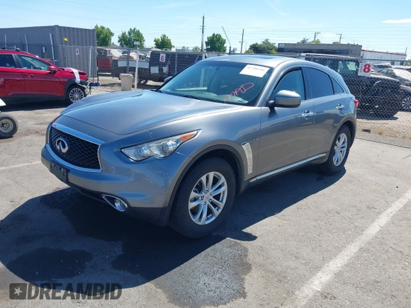 2017 Infiniti QX70 with VIN JN8CS1MWXHM415170, listed as a IAAI auction lot 42788300 with 128,468 mi miles and . Bid and sale history available at DreamBid. Image 17.