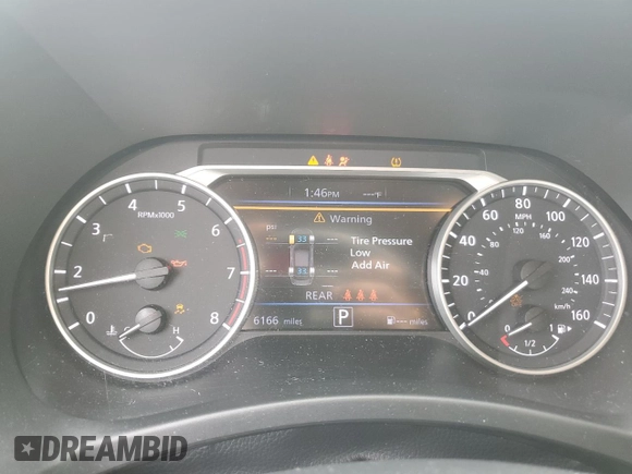 2024 Nissan Sentra SR with VIN 3N1AB8DVXRY351720, listed as a Copart auction lot 58720845 with 6,166 mi miles and Salvage title. Bid and sale history available at DreamBid. Image 9.