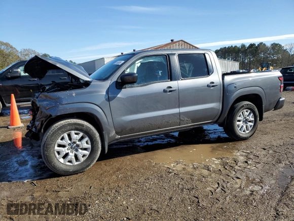 2023 Nissan Frontier Pro-X with VIN 1N6ED1EJ2PN606489, listed as a Copart auction lot 89196555 with 12,979 mi miles and Salvage title. Bid and sale history available at DreamBid. Image 1.