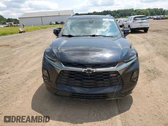 2021 Chevrolet Blazer RS with VIN 3GNKBKRS3MS507404, listed as a Copart auction lot 60249645 with 85,869 mi miles and Salvage title. Bid and sale history available at DreamBid. Image 5.