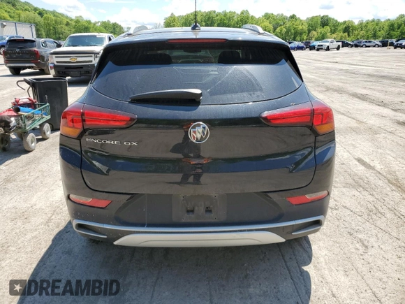 2021 Buick Encore GX Select with VIN KL4MMDS28MB086626, listed as a Copart auction lot 56552965 with 62,168 mi miles and Salvage title. Bid and sale history available at DreamBid. Image 6.