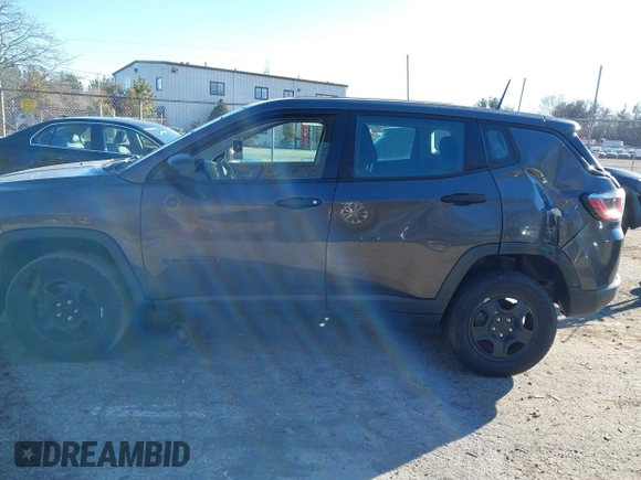 2018 Jeep Compass Sport with VIN 3C4NJDAB5JT480194, listed as a IAAI auction lot 41335645 with 93,640 mi miles and . Bid and sale history available at DreamBid. Image 14.