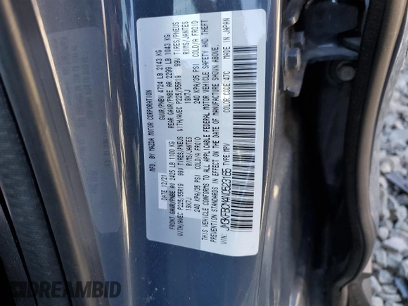 2022 Mazda CX-5 2.5 S Preferred Package with VIN JM3KFBCM4N0523165, listed as a Copart auction lot 47020885 with 30,928 mi miles and Salvage Title. Bid and sale history available at carsss.com. Image 13.