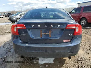 2012 Volvo S60 T5 with VIN YV1622FS3C2128809, listed as a Copart auction lot 52240155 with 138,307 mi miles and Salvage Title. Bid and sale history available at carsss.com. Image 6.