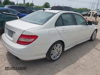 2009 Mercedes-Benz C-Class 3.0L Sport with VIN WDDGF54X39F200565, listed as a IAAI auction lot 42077156 with 169,248 mi miles. Bid and sale history available at carsss.com. Image 4.