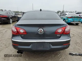 2012 Volkswagen CC Lux Limited with VIN WVWHN7AN3CE529280, listed as a Copart auction lot 41783765 with 306,411 mi miles and Salvage Title. Bid and sale history available at carsss.com. Image 6.
