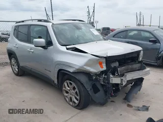 2018 Jeep Renegade Latitude z VIN ZACCJABB6JPH21210, wystawiony jako IAAI lot #42415422 z przebiegiem 79 640 mil mil oraz . Historia ofert i sprzedaży dostępna na DreamBid. Obrazek 1.