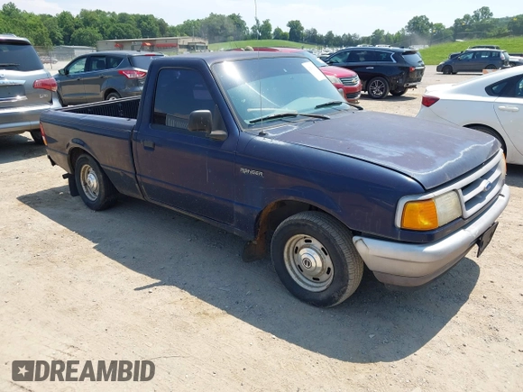 1997 Ford Ranger XL with VIN 1FTCR10UXVPA96651, listed as a IAAI auction lot 42590008 with 147,313 mi miles and . Bid and sale history available at DreamBid. Image 1.