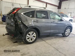 2012 Honda CR-V EX-L with VIN 5J6RM4H77CL031604, listed as a Copart auction lot 51691825 with 179,951 mi miles and Non repairable. Bid and sale history available at DreamBid. Image 3.