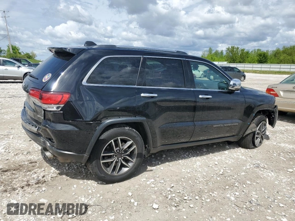 2021 Jeep Grand Cherokee Limited with VIN 1C4RJFBG7MC646190, listed as a Copart auction lot 57762155 with 86,570 mi miles and Clean title. Bid and sale history available at DreamBid. Image 3.