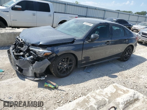2025 Honda Civic Sedan Sport with VIN 2HGFE2F53SH501295, listed as a Copart auction lot 69032094 with 1,063 mi miles and Salvage Title. Bid and sale history available at carsss.com. Image 1.