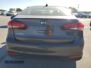 2017 Kia Forte LX with VIN 3KPFL4A77HE026487, listed as a Copart auction lot 48469475 with 252,409 mi miles and Salvage Title. Bid and sale history available at carsss.com. Image 6.