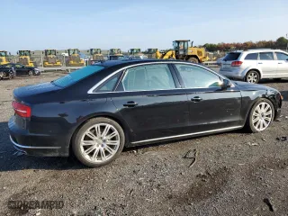 2016 Audi A8 L 3.0T with VIN WAU34AFD4GN012549, listed as a Copart auction lot 51053755 with 85,501 mi miles and Non Repairable. Bid and sale history available at carsss.com. Image 3.