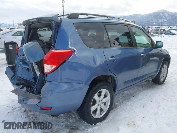2008 Toyota RAV4 Ltd with VIN JTMBK31V186044743, listed as a IAAI auction lot 41578166 with 227,663 mi miles. Bid and sale history available at carsss.com. Image 4.