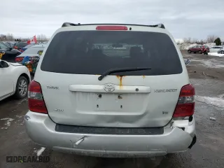 2006 Toyota Highlander with VIN JTEHP21A360144728, listed as a Copart auction lot 43273825 with 313,349 mi miles and Salvage Title. Bid and sale history available at carsss.com. Image 6.