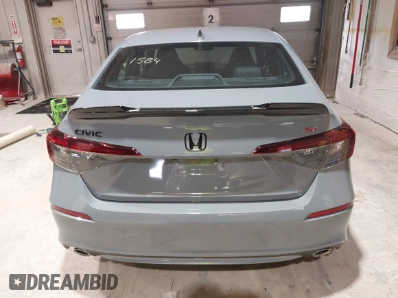 2025 Honda Civic Si with VIN 2HGFE1E5XSH474804, listed as a IAAI auction lot 41931584 with 2,520 mi miles and . Bid and sale history available at DreamBid. Image 16.