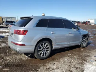 2019 Audi Q7 Premium Plus with VIN WA1LAAF7XKD022369, listed as a Copart auction lot 46038795 with 62,620 mi miles and Salvage title. Bid and sale history available at DreamBid. Image 3.