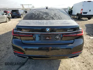 2020 BMW 7 Series 740i xDrive with VIN WBA7T4C0XLGF97467, listed as a Copart auction lot 79343233 with 0 mi miles. Bid and sale history available at carsss.com. Image 6.