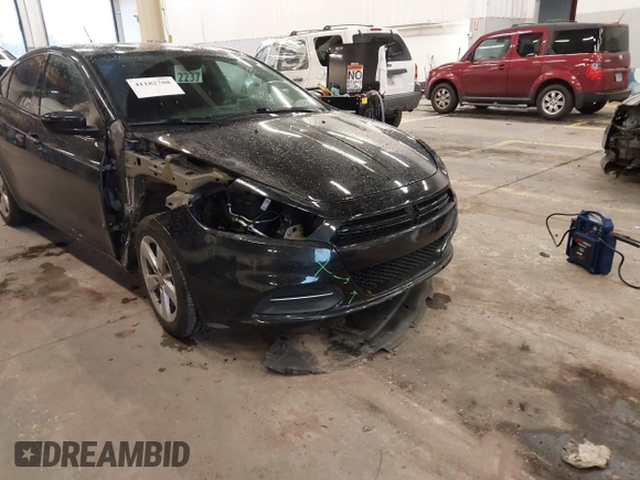 2015 Dodge Dart SXT with VIN 1C3CDFBB3FD251488, listed as a IAAI auction lot 41182708 with 115,184 mi miles. Bid and sale history available at carsss.com. Image 13.