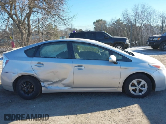 2013 Toyota Prius One with VIN JTDKN3DU6D1678308, listed as a IAAI auction lot 41303343 with 159,687 mi miles and . Bid and sale history available at DreamBid. Image 13.