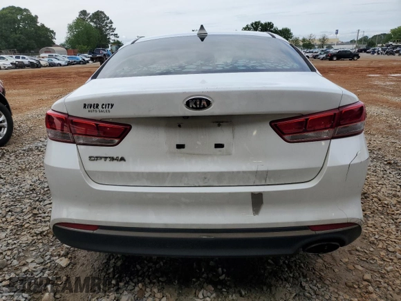 2017 Kia Optima LX z VIN 5XXGT4L36HG124383, wystawiony jako Copart lot #54276425 z przebiegiem 213 621 mil mil oraz Szkoda całkowita • Salvage title. Historia ofert i sprzedaży dostępna na DreamBid. Obrazek 6.