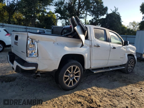 2018 GMC Canyon 4WD Denali with VIN 1GTG6EEN9J1139294, listed as a Copart auction lot 70985314 with 42,239 mi miles and Salvage Title. Bid and sale history available at carsss.com. Image 3.