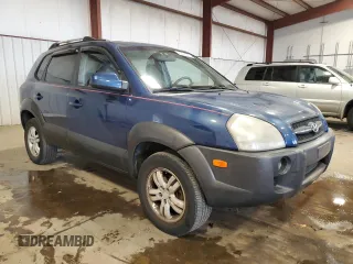 2006 Hyundai Tucson GLS with VIN KM8JN12D66U317435, listed as a Copart auction lot 69790964 with 122,007 mi miles and Salvage Title. Bid and sale history available at carsss.com. Image 4.