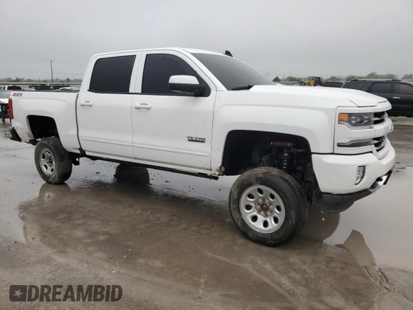 2017 Chevrolet Silverado 1500 LT with VIN 3GCUKREC7HG469693, listed as a Copart auction lot 51695585 with Not Provided miles and Clean Title. Bid and sale history available at DreamBid. Image 4.