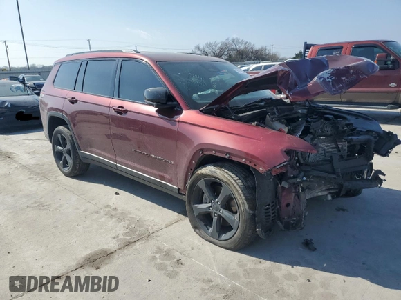 2023 Jeep Grand Cherokee Laredo z VIN 1C4RJJAGXP8879881, wystawiony jako Copart lot #49110065 z przebiegiem 73 459 mil mil oraz Szkoda całkowita • Salvage title. Historia ofert i sprzedaży dostępna na DreamBid. Obrazek 4.